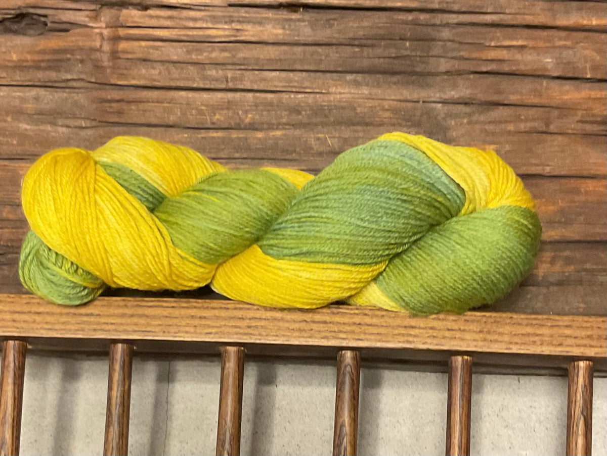Sport -  Canadian Wool Blend -  Goldenrod/Indigo