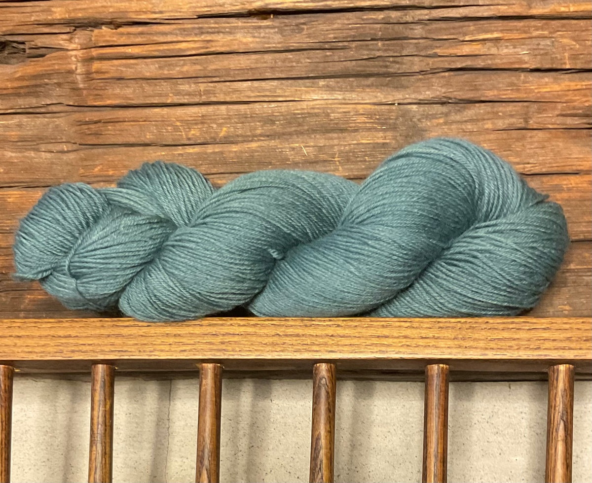 Fingering - Polwarth SW “Goldenrod/Indigo”
