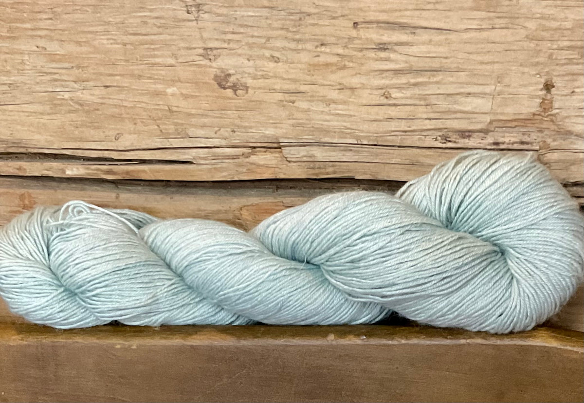 FINGERING - BFL SW "Indigo/Marigold"