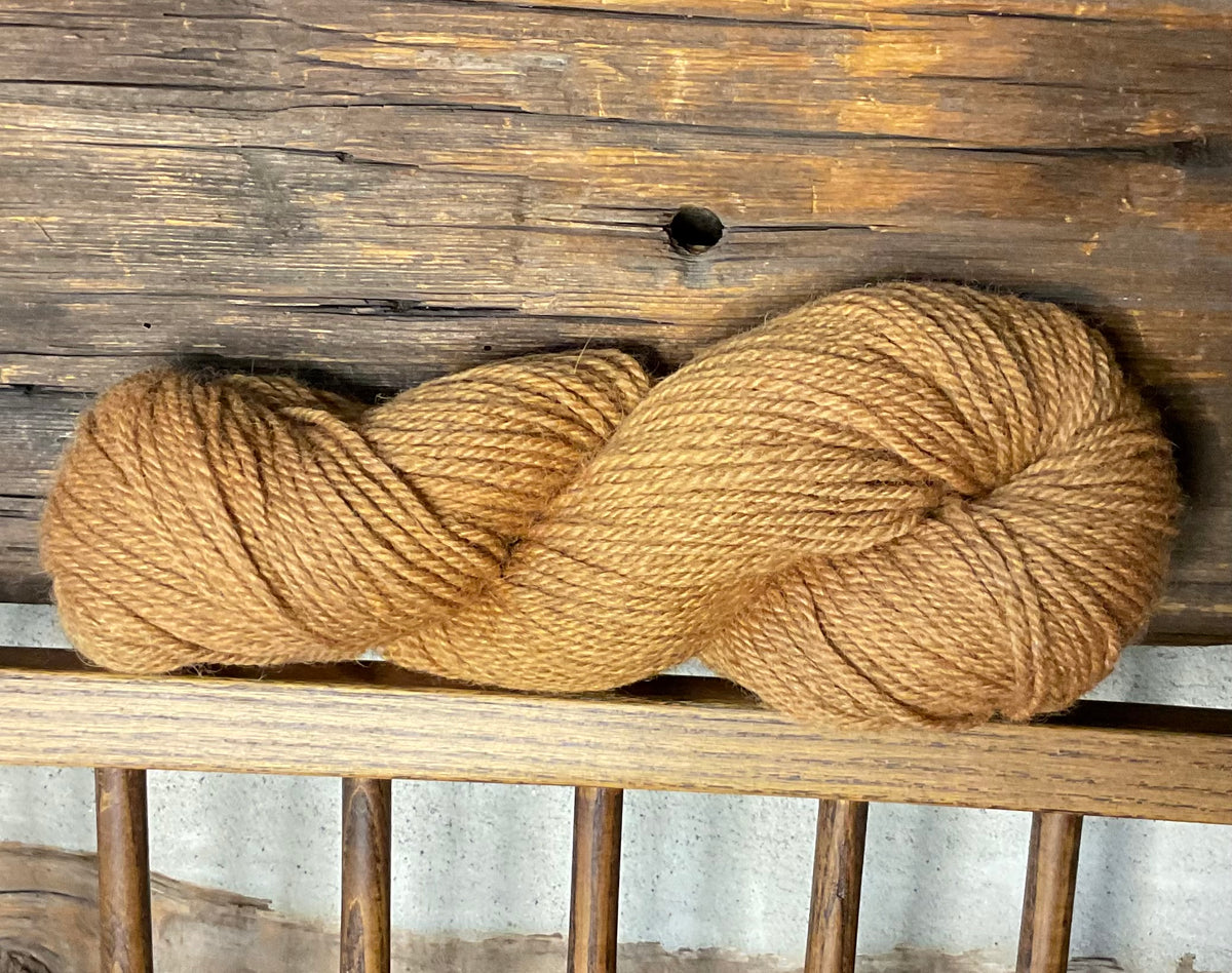 Worsted- BFL/Masham "Avocado, Sumac, Madder