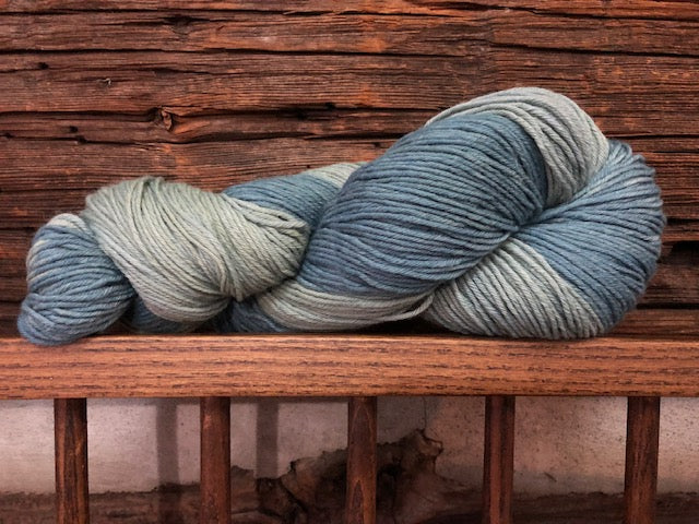 DK - Wool/Linen "Marigold/Indigo"